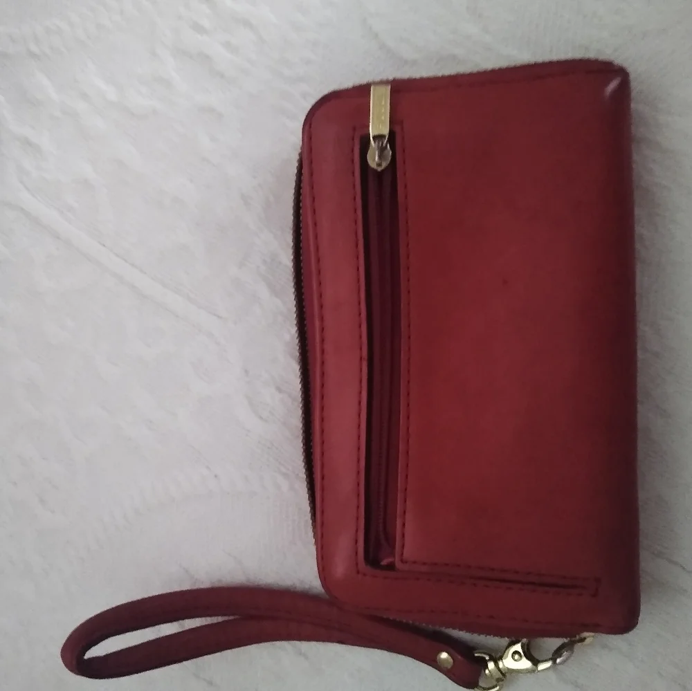 Fossil Logan RFID Zip Around Clutch - Picture 3 of 6